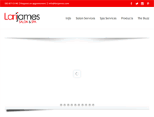 Tablet Screenshot of larijames.com